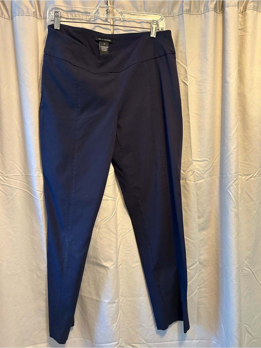Zac & Rachel Navy Cropped Ankle Pants
